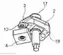 Fig. 01 - Carrier tool, cutting insert, and clamping element