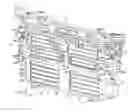Fig. 01 - Grille shutter attaching structure of automotive vehicle