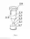 Fig. 08 - Counter-top rapid installation device for tap