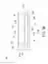 Fig. 07 - Array of point light sources contained within segmented reflective partitions