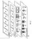 Fig. 12 - Large scale fabric attached architecture