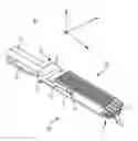 Fig. 01 - Asymmetric latches for pluggable transceivers