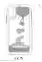Fig. 08 - Electronic device case with sealed liquid-containing chamber and heterogeneous liquid mixture display