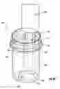 Fig. 09 - Container and cap for a biological specimen