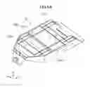 Fig. 10 - Steering device support structure for vehicle