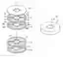 Fig. 01 - Piezoelectric element, vibrator, vibration wave motor, optical apparatus, and electronic apparatus