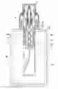 Fig. 01 - Device for dispensing a plurality of fluid products