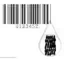 Fig. 01 - Security tag containing a pattern of biological particles