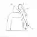 Fig. 01 - Gas bag for an airbag module