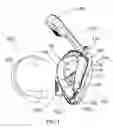 Fig. 02 - Full Face Snorkel Mask