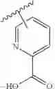 Fig. 07 - Macrocylic ligands with picolinate group(s), complexes thereof and also medical uses thereof