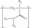 Fig. 04 - Poly(meth)acrylamide-based copolymers with carboxyl-terminated pendant chains