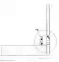 Fig. 01 - System for anchoring a post to a concrete slab or other structure