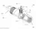 Fig. 01 - Water heater inlet fitting, flow sensor, shut off valve and diffuser