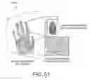 Fig. 69 - AR glasses with event and user action control of external applications