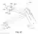 Fig. 87 - AR glasses with event and user action control of external applications