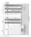 Fig. 46 - Three-dimensional memory device having on-pitch drain select gate electrodes and method of making the same