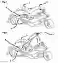 Fig. 02 - FORWARD TILTING PROTECTIVE CANOPY TOP FOR THREE-WHEELED VEHICLES AND AUTOCYCLES
