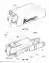 Fig. 36 - Windshield wiper connector and assembly