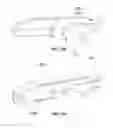 Fig. 45 - Windshield wiper connector and assembly