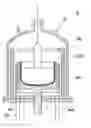Fig. 01 - Heating unit comprised of ring heaters with ring support units disposed between the ring heaters and ingot growing device including the same