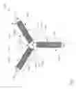 Fig. 02 - COIL ARRANGEMENT FOR GENERATING A ROTATING ELECTROMAGNETIC FIELD AND POSITIONING SYSTEM FOR DETERMINING A POSITION OF AN IDENTIFICATION TRANSMITTER