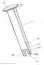 Fig. 01 - Applicator system for application of skin tag removing devices