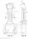 Fig. 02 - Connecting-rod with one or more recess in the stem to reduce mass, optimize the balancing between rotating and reciprocating masses, and optimize the connecting-rod bearings minimum oil film thickness