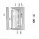 Fig. 19 - Module with transmit and receive optical subassemblies with specific pic cooling architecture