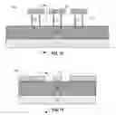 Fig. 32 - Quantum dot devices with fine-pitched gates