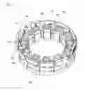 Fig. 04 - Motor stator insulator with rotatable wings