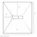 Fig. 01 - LAMINATED GLASS AS OPTICAL COMBINER OF HUD SYSTEM HAVING AN INTERLAYER COMPRISING A TRANSPARENT INSERT