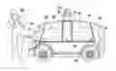 Fig. 01 - Grocery delivery system having robot vehicles with temperature and humidity control compartments