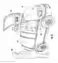 Fig. 08 - Grocery delivery system having robot vehicles with temperature and humidity control compartments