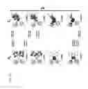 Fig. 41 - Three-dimensional boron-rich clusters