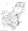 Fig. 01 - Chute control assembly for a snow thrower