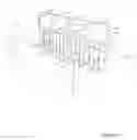 Fig. 02 - Stacked structural steel wall trusses
