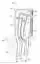 Fig. 01 - Airfoil having forward flowing serpentine flow