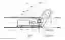 Fig. 01 - Well tractor drive section with pairs of drive arm bearings mutually oppositely displaced from the centre line