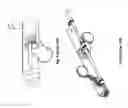 Fig. 06 - Well tractor drive section with pairs of drive arm bearings mutually oppositely displaced from the centre line