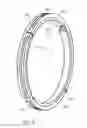 Fig. 06 - Piston sealing ring assemblies