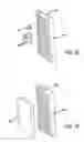 Fig. 48 - Device cover for accessory attachment