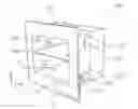 Fig. 01 - MICROWAVE HEATING APPARATUS WITH DUAL LEVEL CAVITY