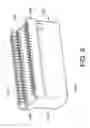 Fig. 07 - Electrical component package with reinforced molded pins