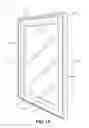 Fig. 02 - Mirror framing kit