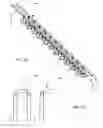 Fig. 13 - Surgical stapler and feeder belt configurations