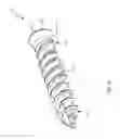 Fig. 09 - Interbody spinal fusion implant having locking elements with lateral displacement