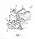 Fig. 02 - Pedal with detachable shoe platform and adjustable toe clip