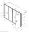 Fig. 01 - Glass assembly with clear edging