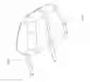 Fig. 01 - Integral single-frame two-way headrest with U-shaped single rod